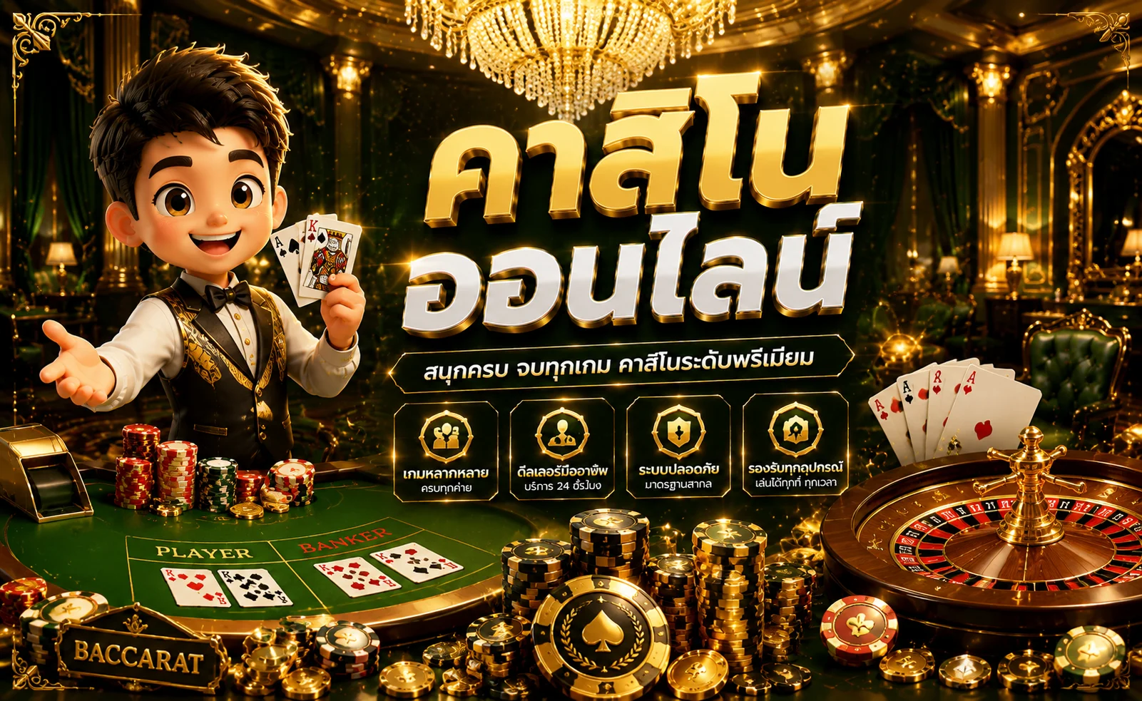 คาสิโนออนไลน์ MN168 บาคาร่าสดจากค่ายดัง